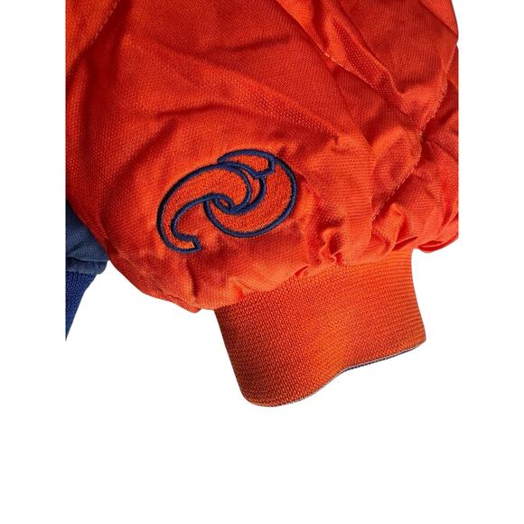 Vintage NY Knicks NBA Reversible Quilted Embroidered Varsity Jacket - Sz XXL - Picture 5 of 16